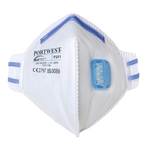 P251 - FFP2 Valved Fold Flat Respirator Khẩu trang có van Portwest